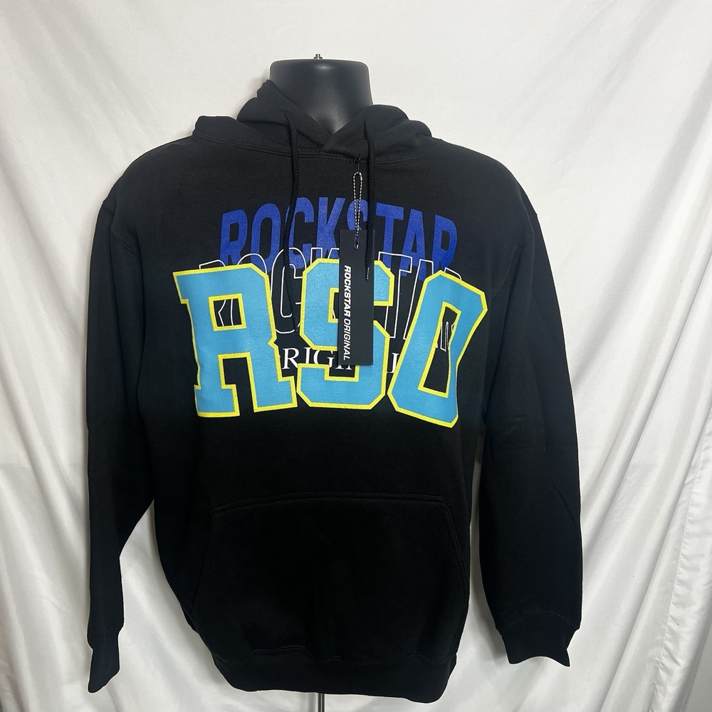 Rockstar Original Track Sweatpants Sweatshirt Set Streetwear  RSO Medium New